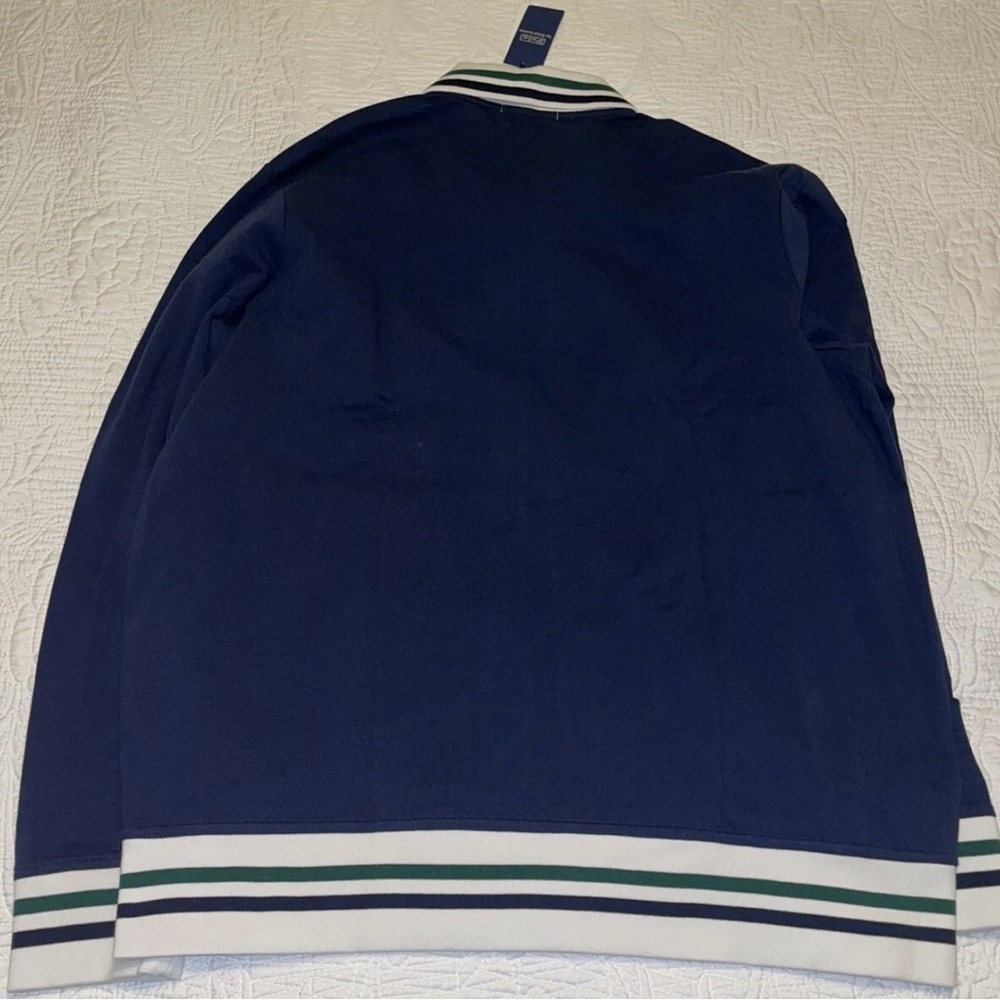 Polo Ralph Lauren Striped Trim Logo Jacket - Picture 2 of 4